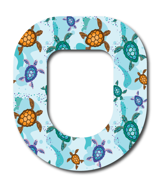 Single Patch / Omnipod Sea Turtles - Omnipod