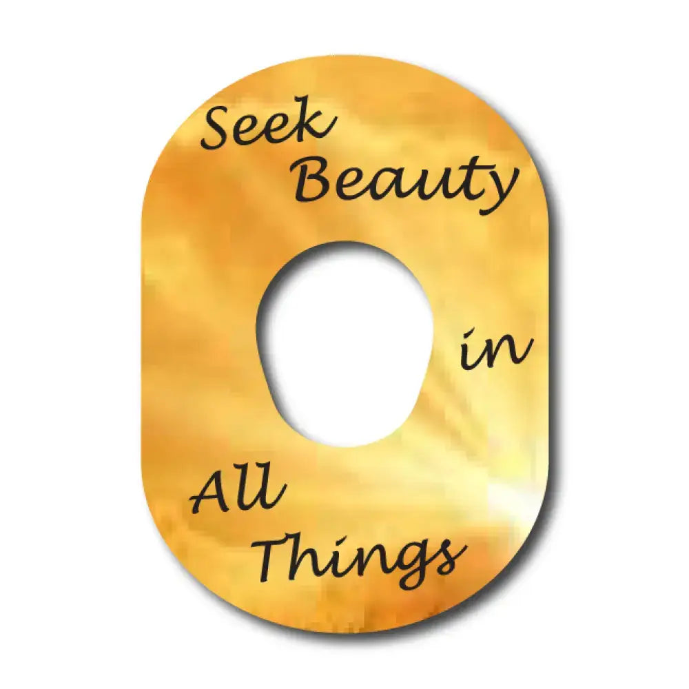 Seek Beauty In All Things - Dexcom G7 Single Patch