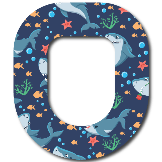 Single Patch / Omnipod Shark Attack - Omnipod