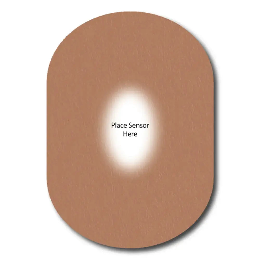 Sienna Skin Tone Underlay Patch For Sensitive - Dexcom G6 Single