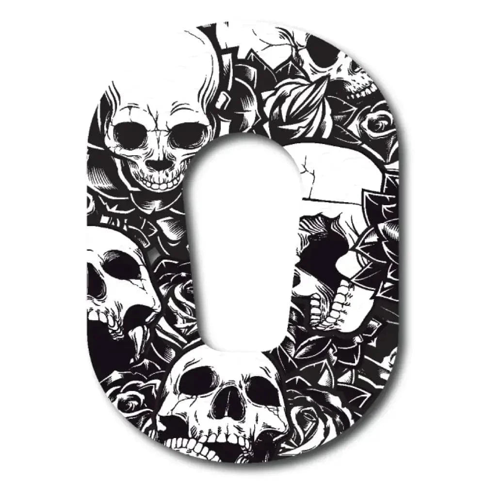 Single Patch / G6 Skulls - Dexcom G6