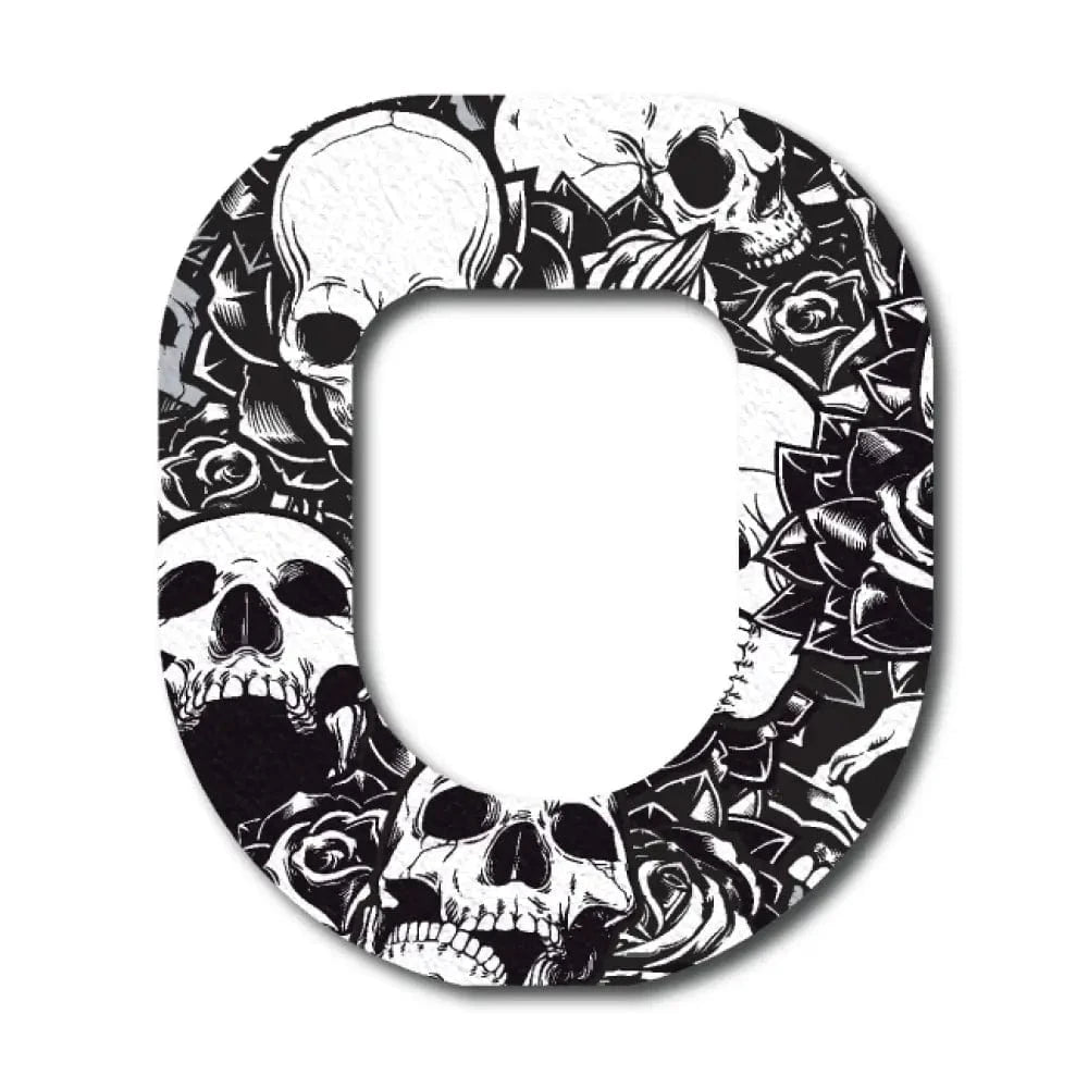Single Patch / Omnipod Skulls - Omnipod