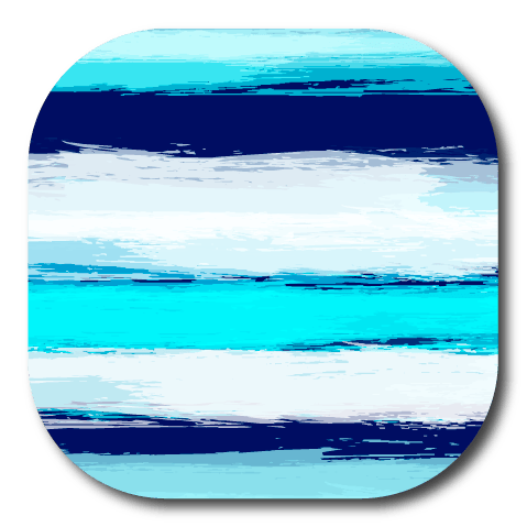 Single Patch / G7 Cover-up Sky and Sea - Dexcom G7 and Stelo Cover-up