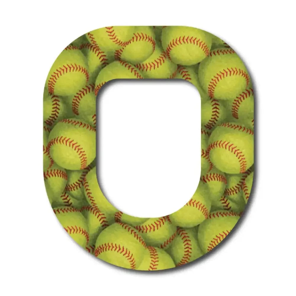 Single Patch / Omnipod Softball Collection - Omnipod