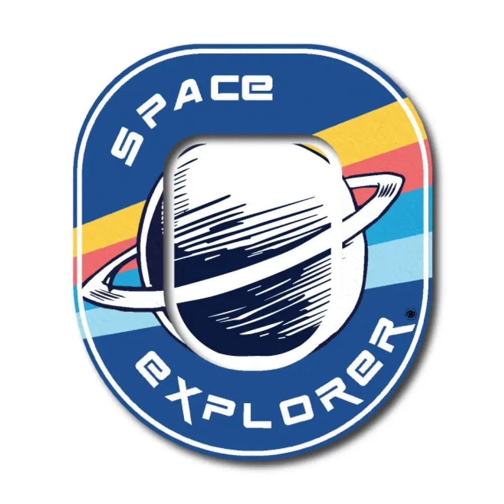 Single Patch / Omnipod Space Explorer with Topper - Omnipod