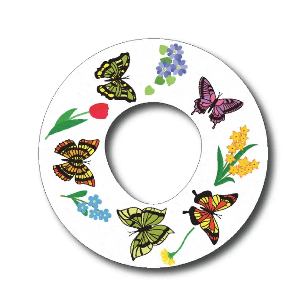 Single Patch / Infusion Set Spring Butterfly - Infusion Set