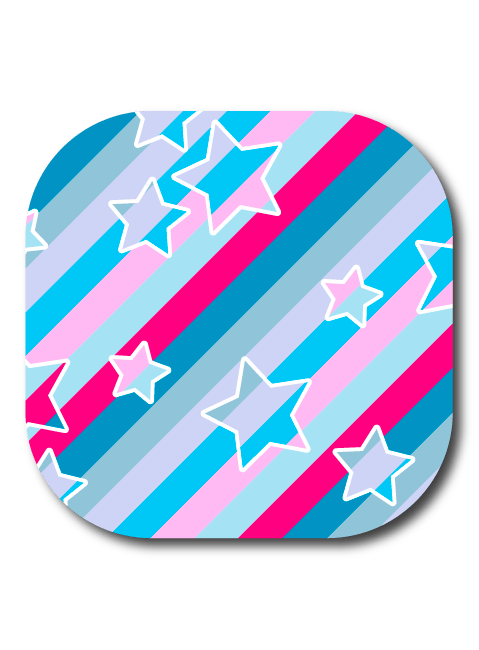 Single Patch / G7 Cover-up Star Power - Dexcom G7 and Stelo Cover-up