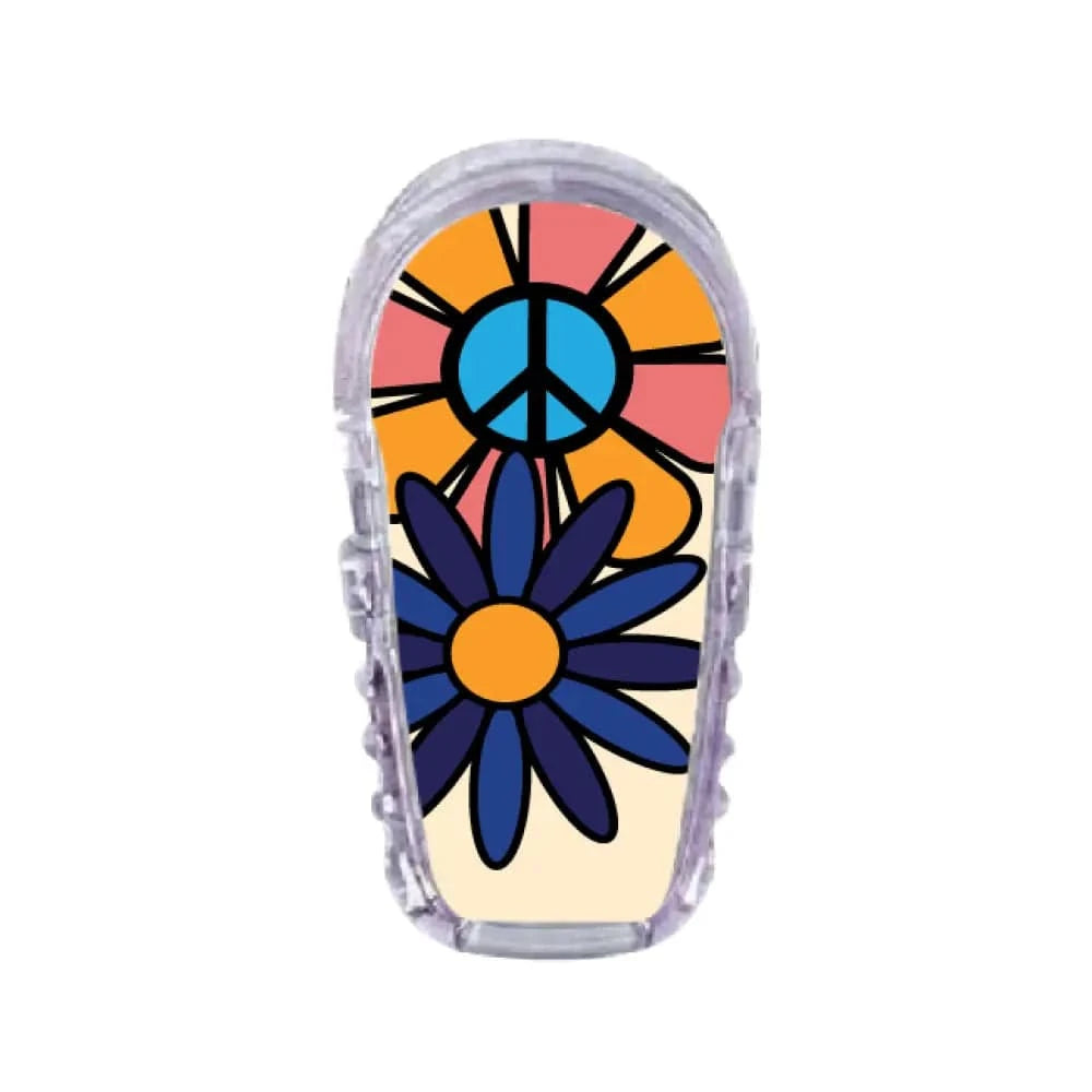 Single Topper / G6 Topper Stay Groovy - Dexcom G6 Topper