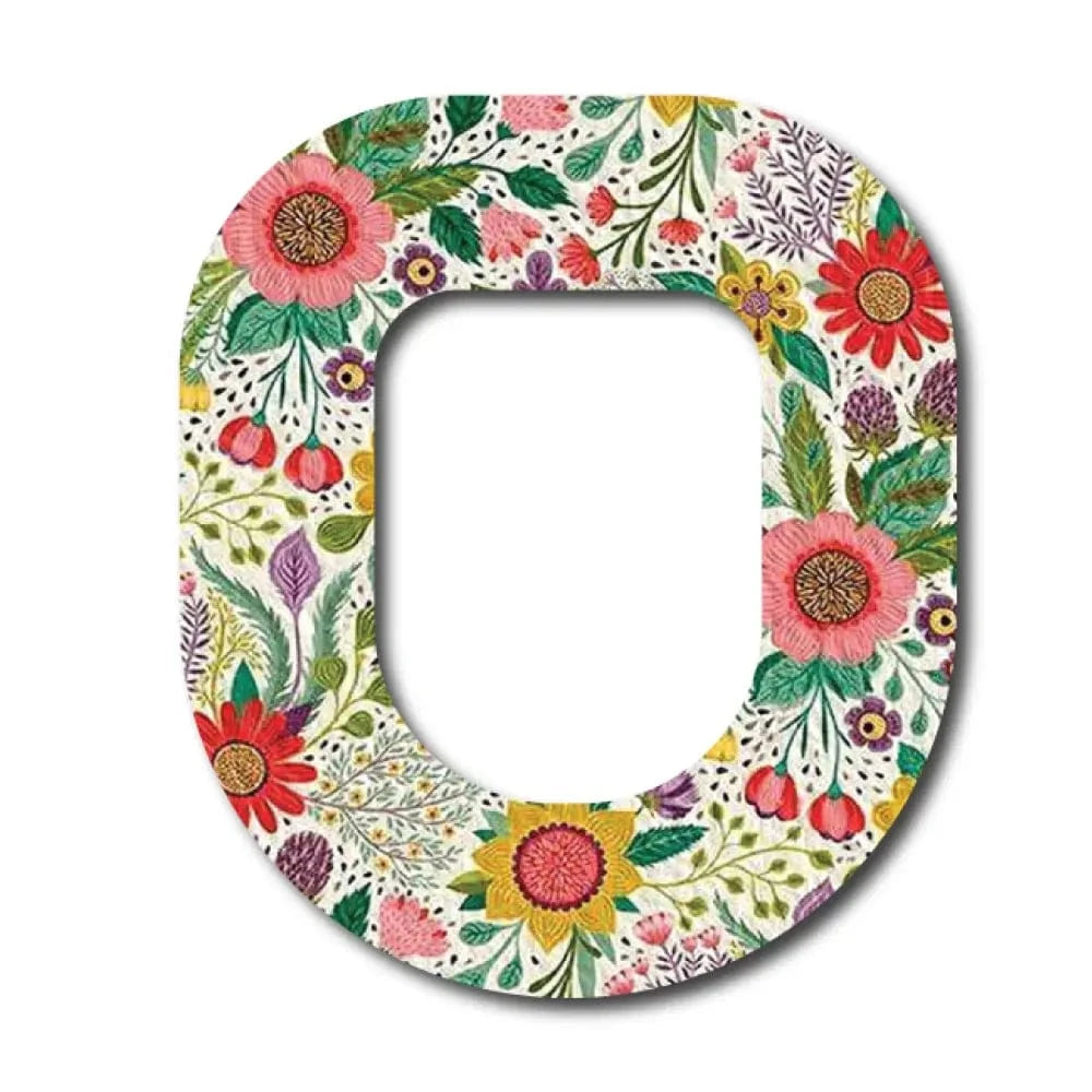 Single Patch / Omnipod Summer Blossom - Omnipod