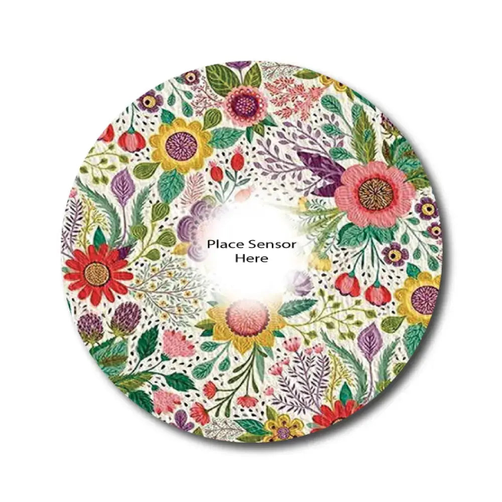 Summer Blossom Underlay Patch For Sensitive Skin - Libre 2 Single
