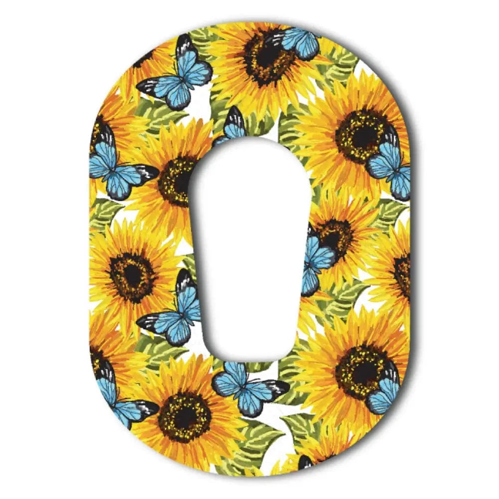 Single Patch / G6 Sunflower and Butterfly - Dexcom G6