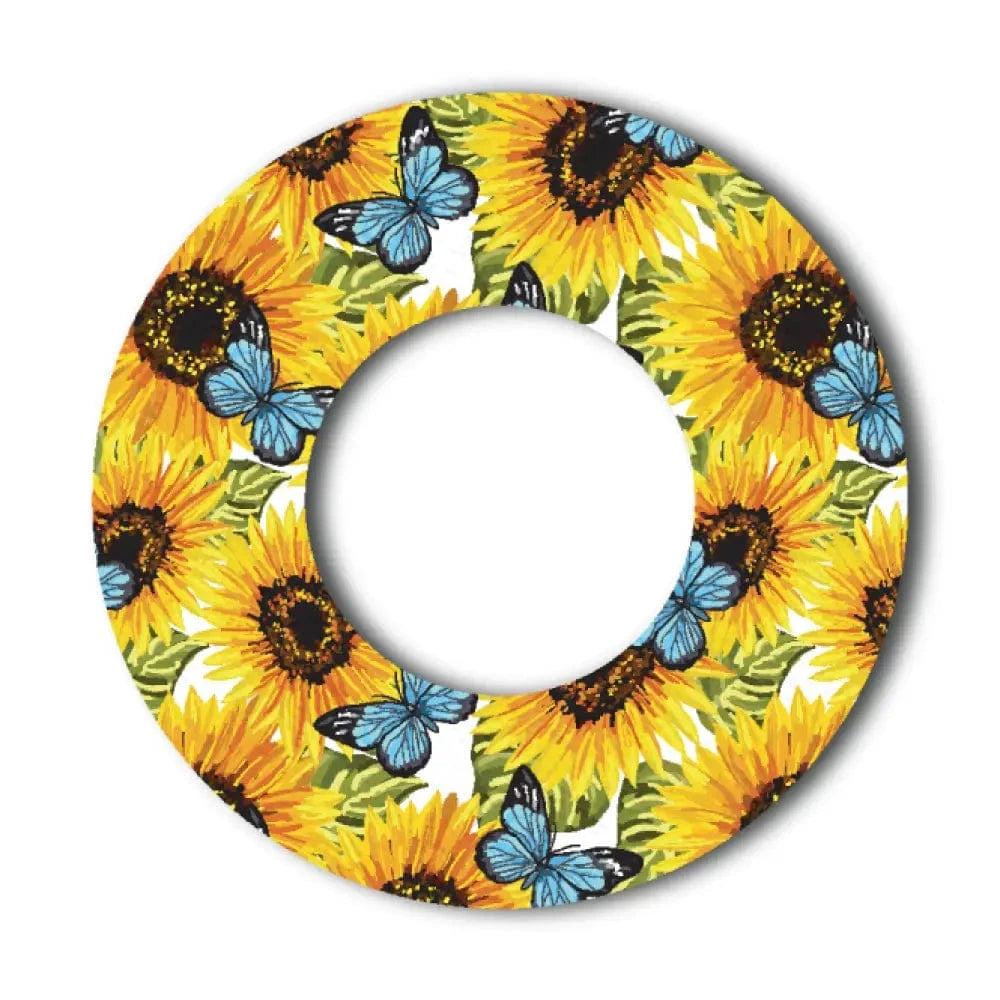 Single Patch / Libre 2 Sunflower and Butterfly - Libre 2 and Lingo