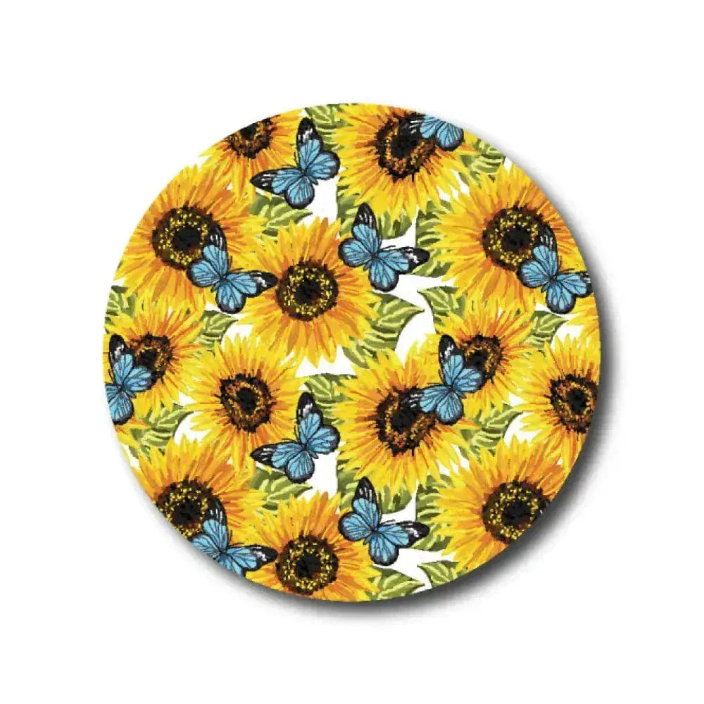 Single Patch / Medtronic-Instanct Sunflower and Butterfly - Medtronic Instanct