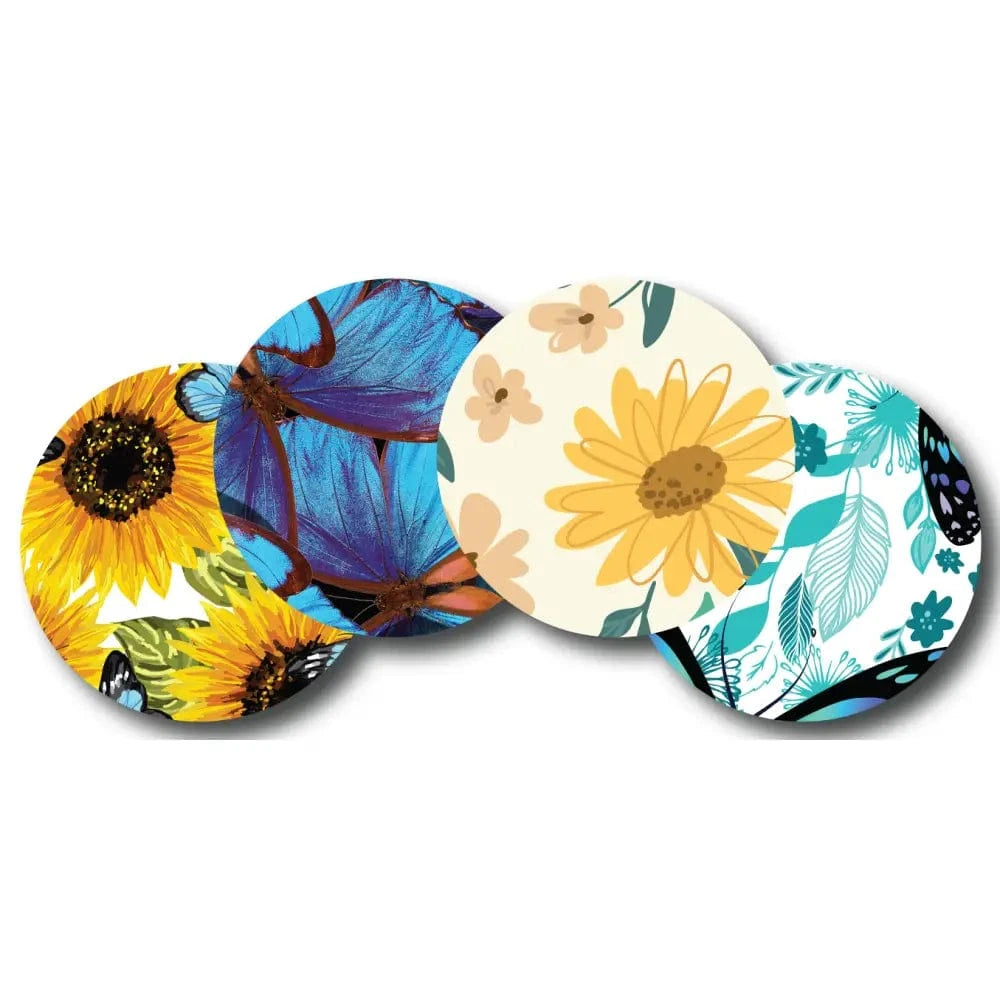 4-Pack (Set of 4 Patches) / Libre 2 Topper Sunflower and Butterfly Topper Variety Pack - Libre 2 Topper