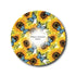 Single Patch / Libre 3 Sunflower and Butterfly Underlay Patch for Sensitive Skin - Libre 3