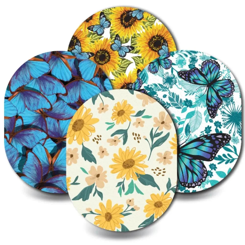 4-Pack (Set of 4 Patches) / Guardian Sunflower and Butterfly Variety Pack - Guardian