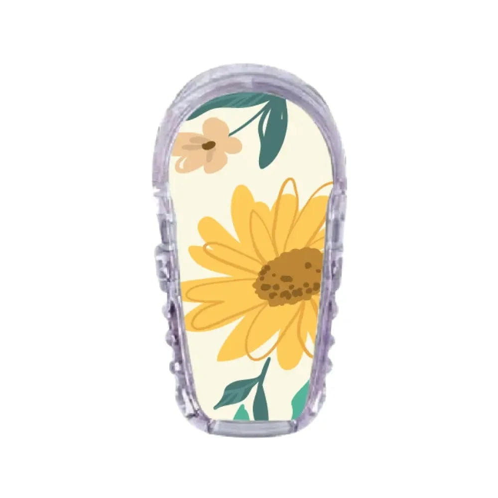 Single Topper / G6 Topper Sunflower - Dexcom G6 Topper