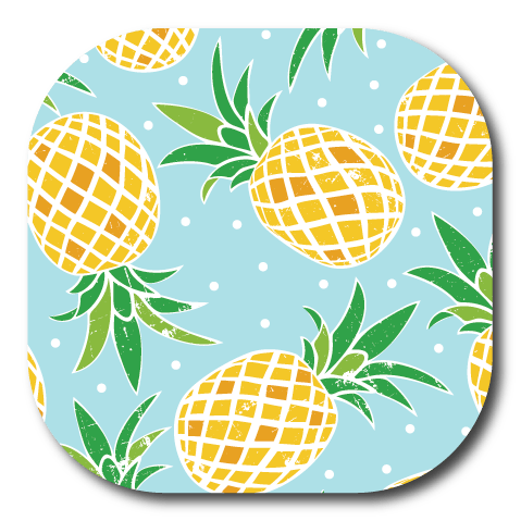 Single Patch / G7 Cover-up Sweet Pineapple - Dexcom G7 and Stelo Cover-up