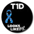 Single Patch / Libre 2 Cover-up T1d Looks Like me - Libre 2 and Lingo Cover-up