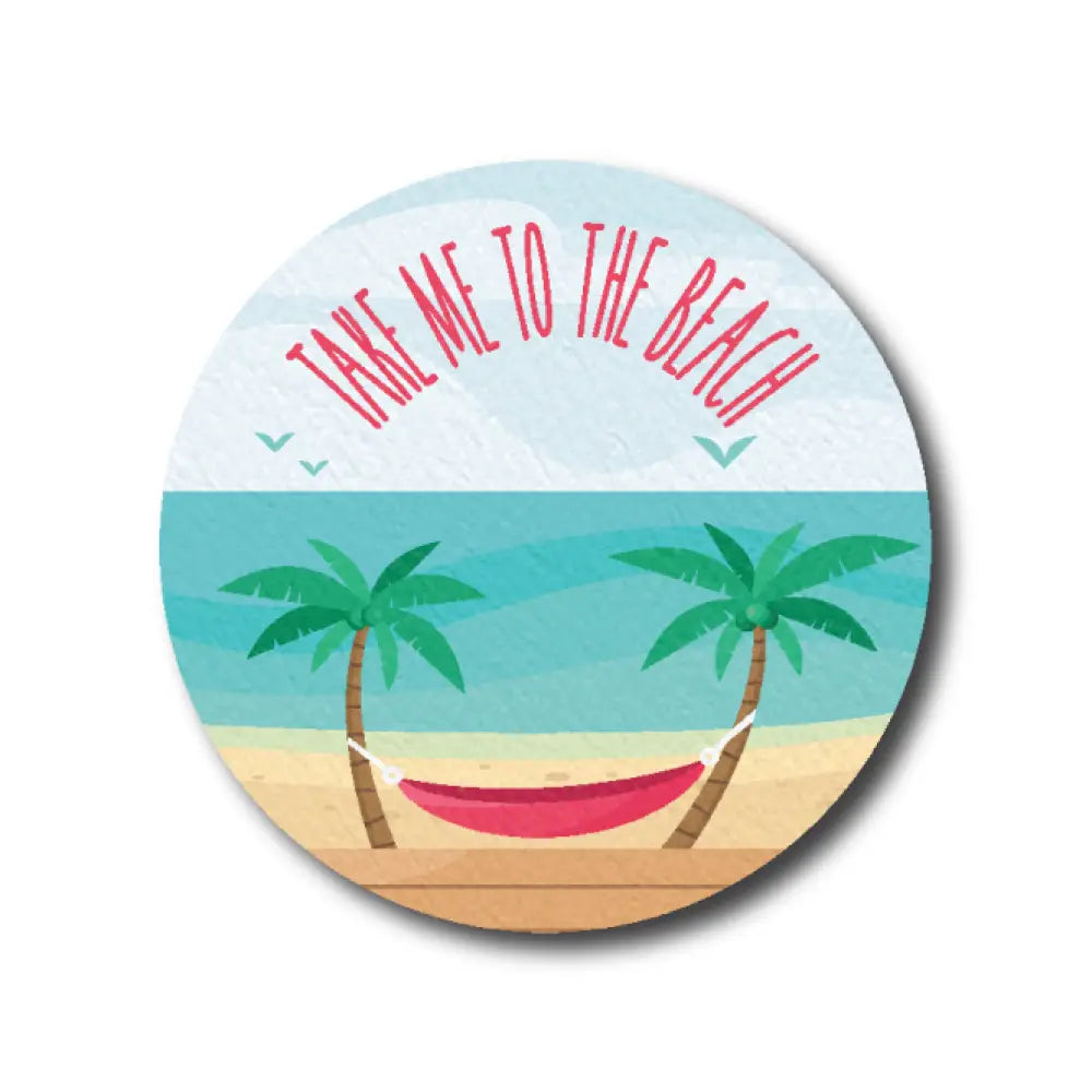 Take Me To The Beach - Libre 3 Single Patch
