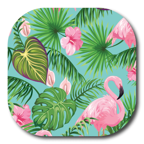 Single Patch / G7 Coverup Tropical Flamingo - Dexcom G7 and Stelo Cover-up