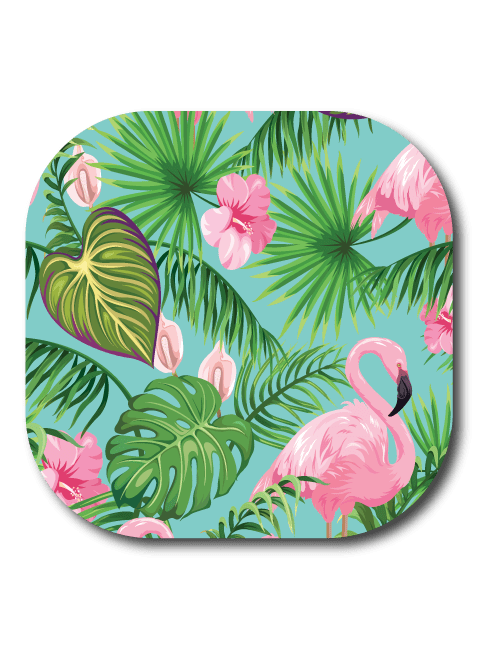 Single Patch / G7 Coverup Tropical Flamingo - Dexcom G7 and Stelo Cover-up