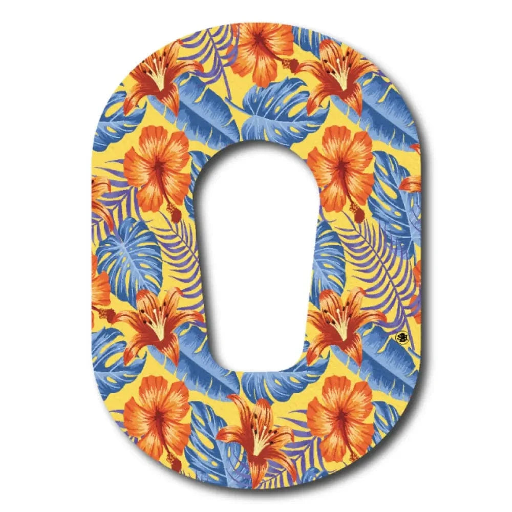 Single Patch / G6 Tropical Floral - Dexcom G6