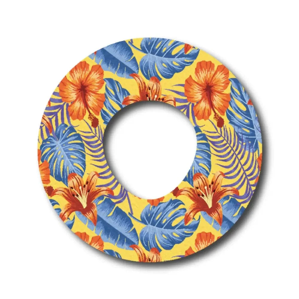 Single Patch / Infusion Set Tropical Floral - Infusion Set