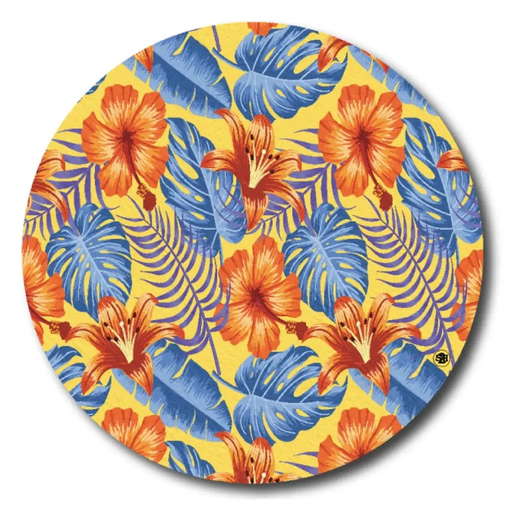 Single Patch / Libre 2 Cover-up Tropical Floral - Libre 2 and Lingo Cover-up