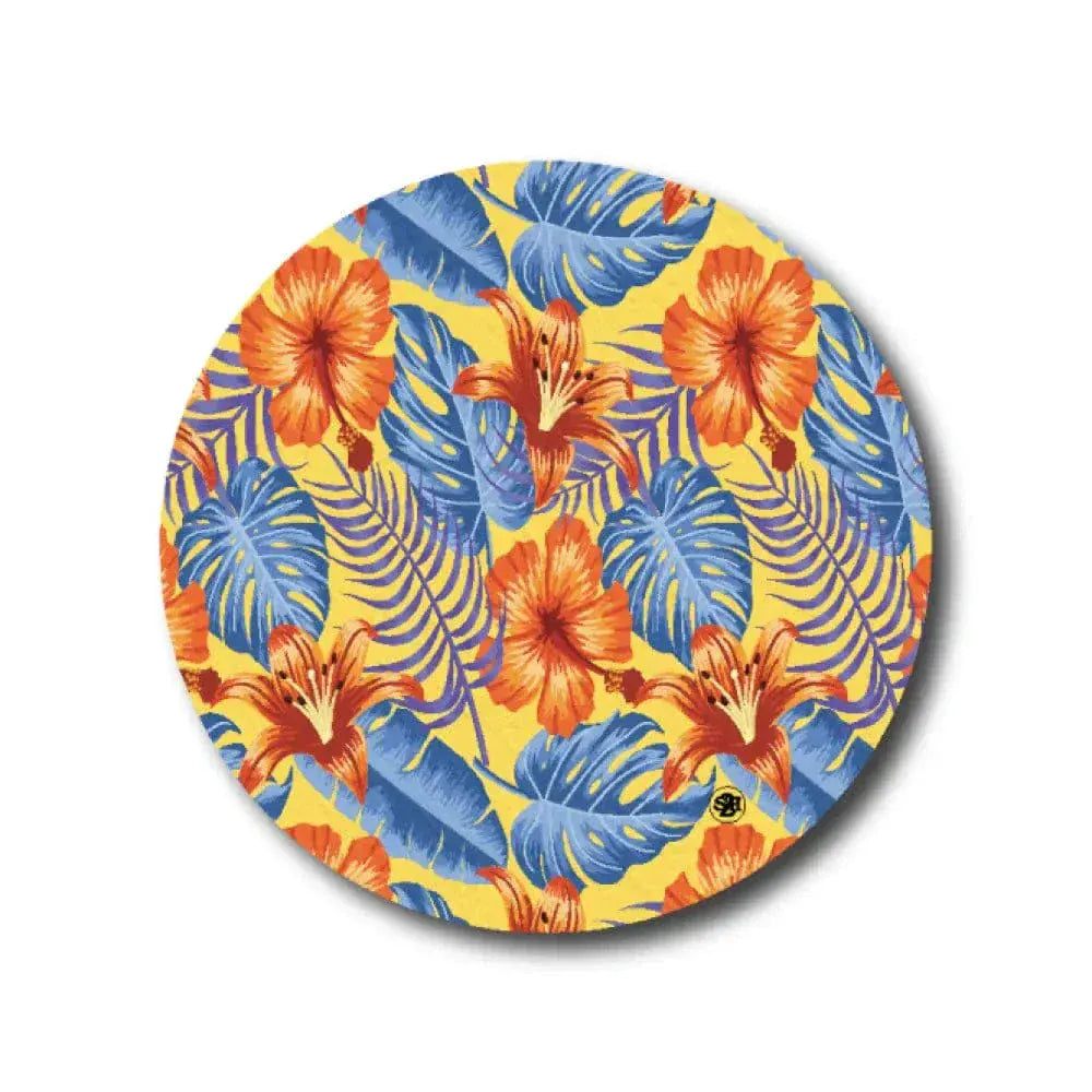 Single Patch / Medtronic-Instanct Tropical Floral - Medtronic Instanct