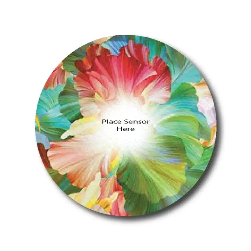 Single Patch / Libre 3 Tropical Paradise Underlay Patch for Sensitive Skin - Libre 3