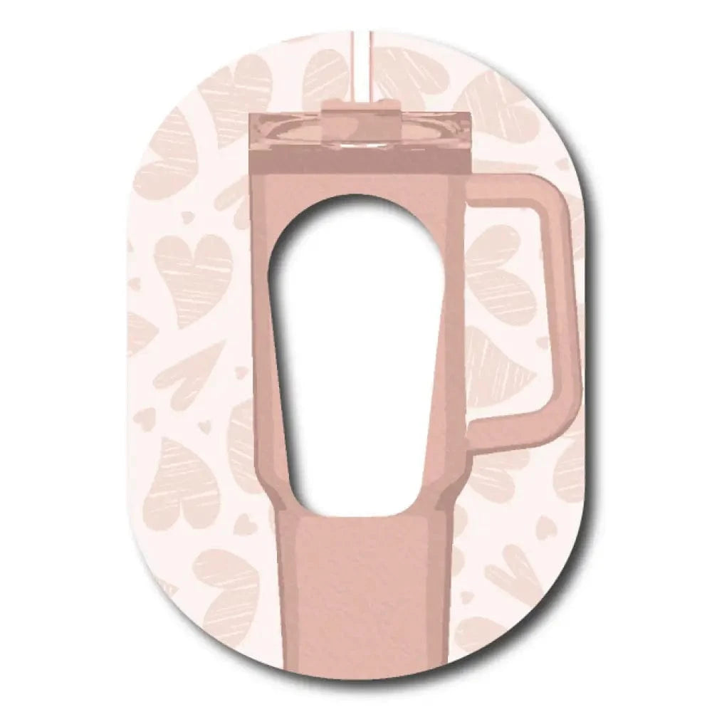 Single Patch / G6 Tumbler in Bloom - Dexcom G6