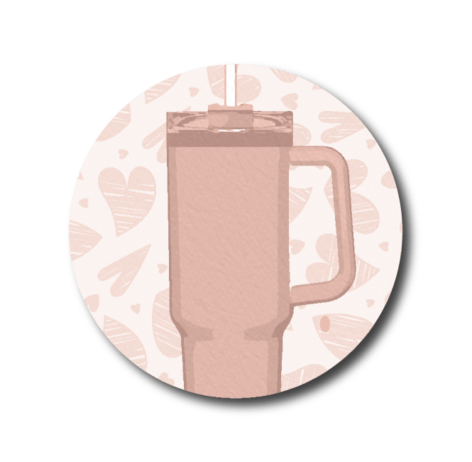 Single Patch / Medtronic Instinct Tumbler in Bloom - Medtronic Instinct