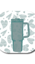 Single Patch / G7 Cover-up Tumbler in Mint - Dexcom G7 and Stelo Cover-up