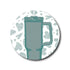 Single Patch / Medtronic-Instanct Tumbler in Mint - Medtronic Instanct
