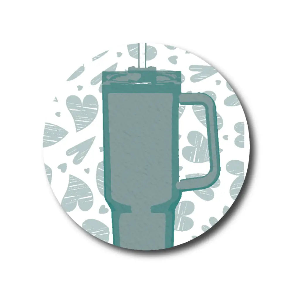 Tumbler In Mint - Libre 3 Single Patch