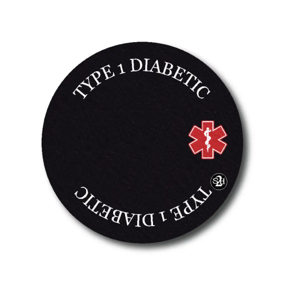 Type 1 Diabetes Awareness In Black - Libre 3 Single Patch