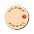 Single Patch / Libre 3 Type 1 Diabetes Awareness in Beige - Libre 3