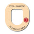 Single Patch / Omnipod Type 1 Diabetes Awareness in Beige - Omnipod