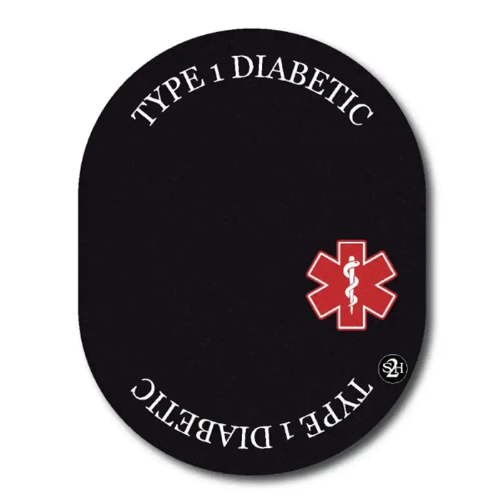 Single Patch / Guardian Type 1 Diabetes Awareness in Black - Guardian
