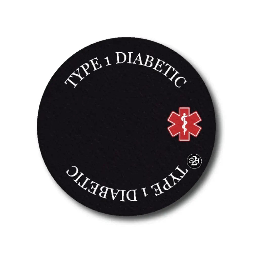 Single Patch / Libre 3 Type 1 Diabetes Awareness in Black - Libre 3