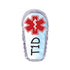 Single Topper / G6 Topper Type 1 Diabetes Topper in Sky Blue - Dexcom G6 Topper