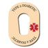 Single Patch / G6 Type 2 Diabetes Awareness in Beige - Dexcom G6