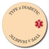 Single Patch / Libre 2 Cover-up Type 2 Diabetes Awareness in Beige - Libre 2 and Lingo Cover-up