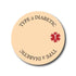 Single Patch / Libre 3 Type 2 Diabetes Awareness in Beige - Libre 3