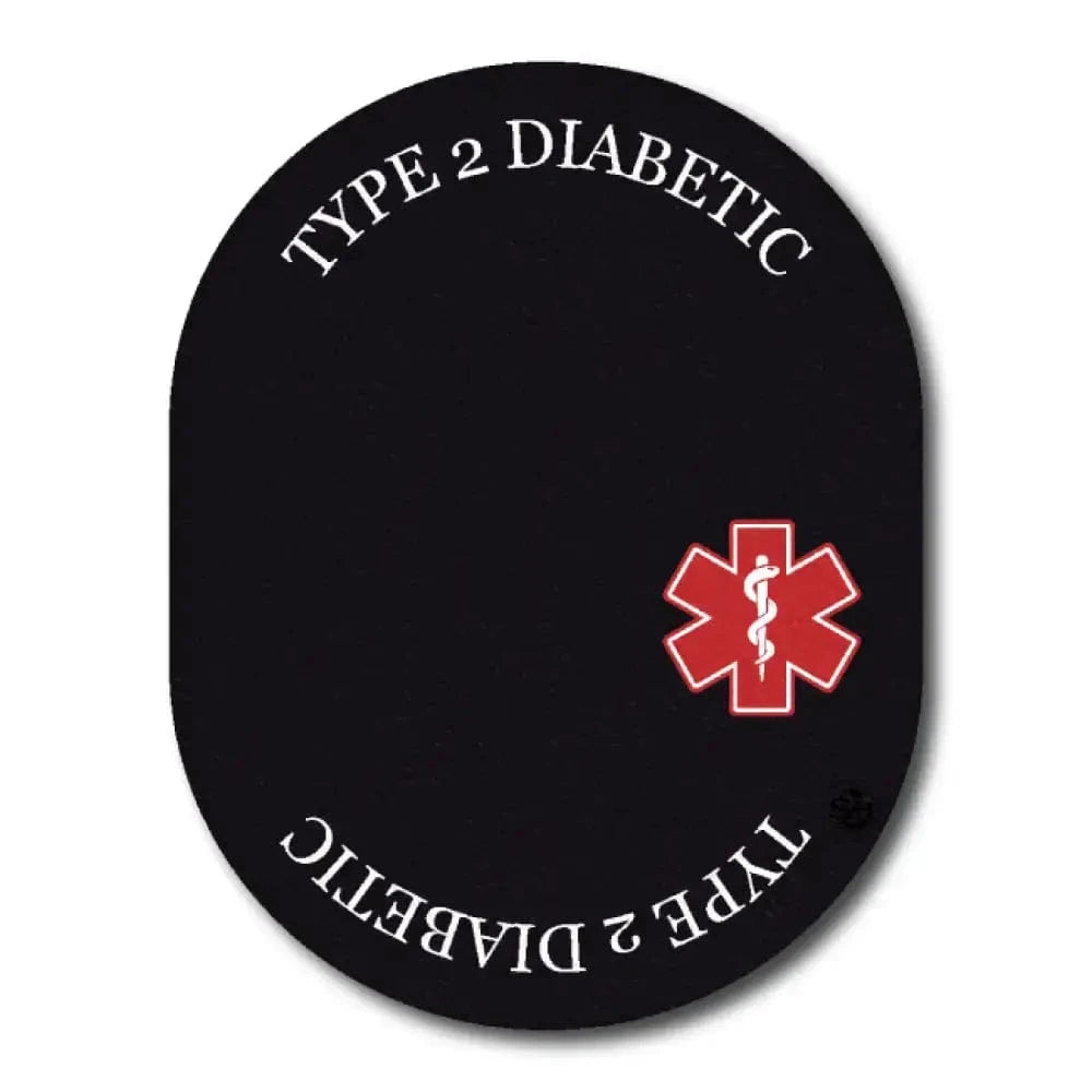 Single Patch / Guardian Type 2 Diabetes Awareness in Black - Guardian