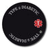 Single Patch / Libre 2 Cover-up Type 2 Diabetes Awareness in Black - Libre 2 and Lingo Cover-up