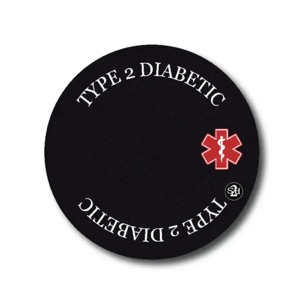 Single Patch / Medtronic-Instanct Type 2 Diabetes Awareness in Black - Medtronic Instanct