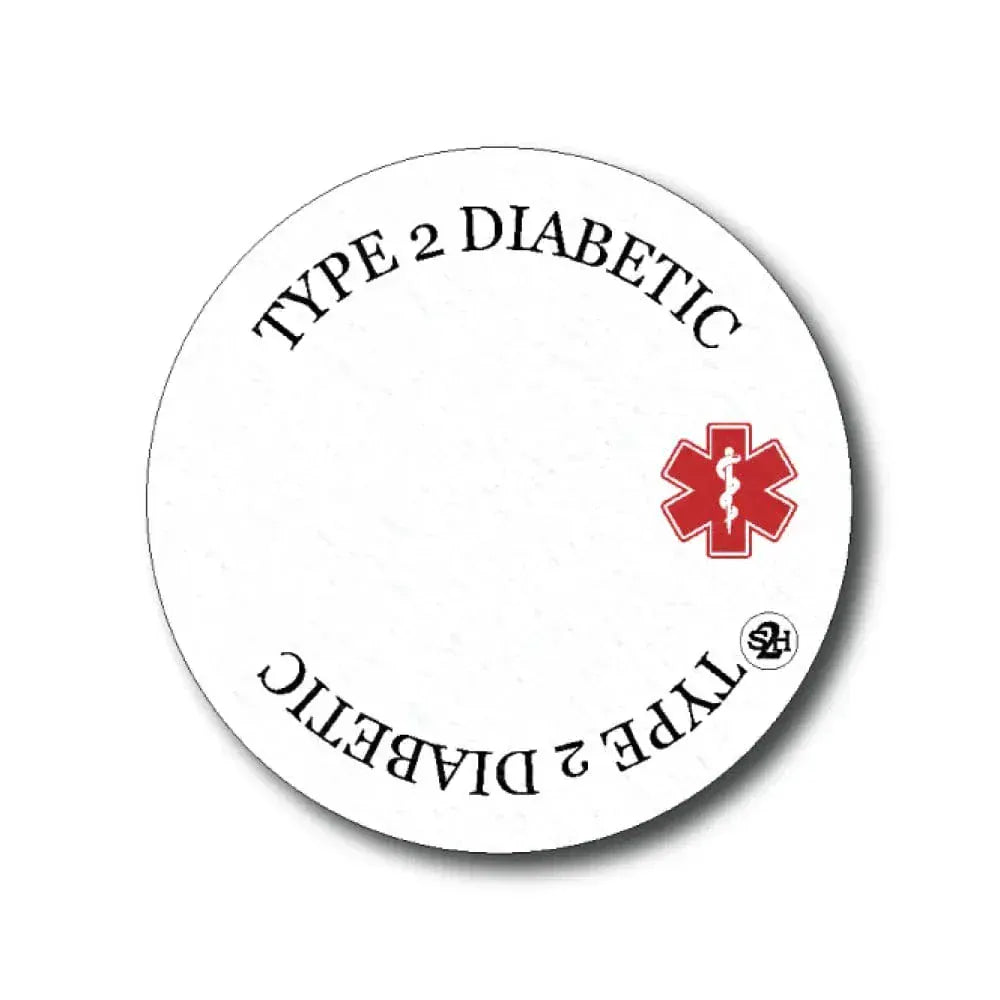 Single Patch / Medtronic-Instanct Type 2 Diabetes Awareness in White - Medtronic Instanct