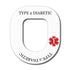Single Patch / Omnipod Type 2 Diabetes Awareness in White - Omnipod
